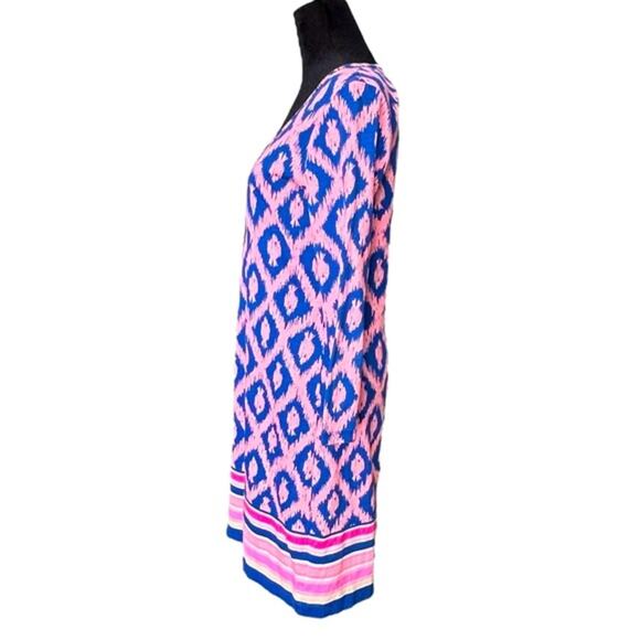 Lilly Pulitzer Beacon Fish Chase Dress in Bomber Blue | Beach Vacation Spring SM - Picture 5 of 14